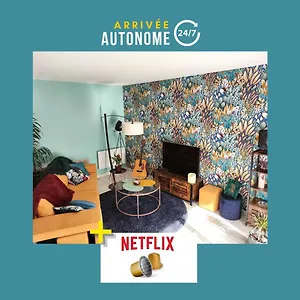 Superbe Appart Cosy, Balcon, Parking Appartement